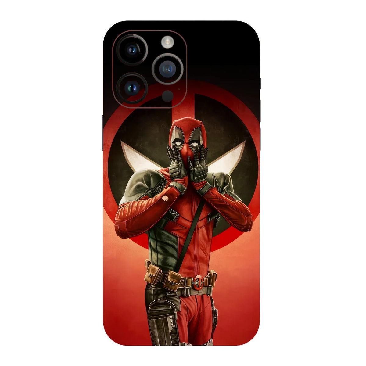 ONE DAY BECOME DEADPOOL MOBILE SKIN