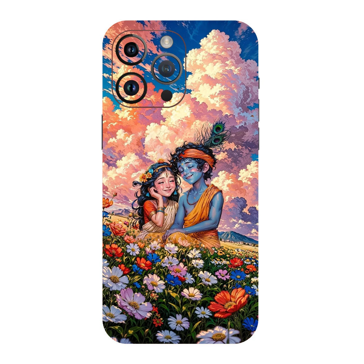BEAUTIFUL RADHE KRISHNA MOBILE SKIN