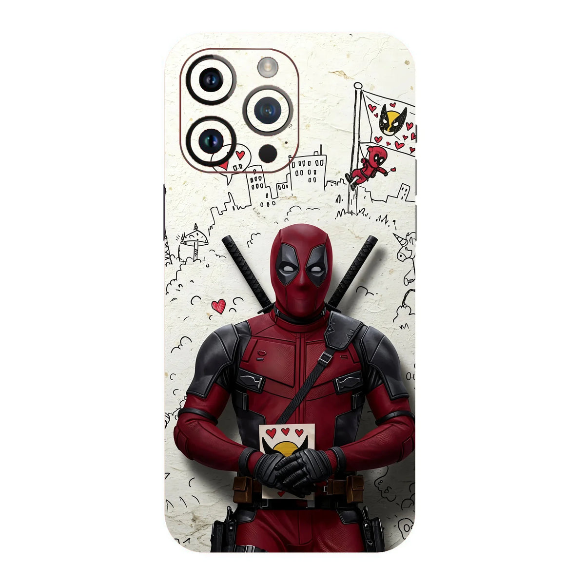 WORLD HERO DEADPOOL MOBILE SKIN