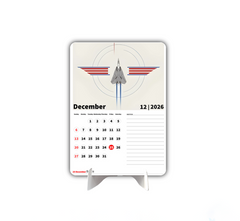 Air FIGHTER PLANE Beast Premium Table Desk Calendar