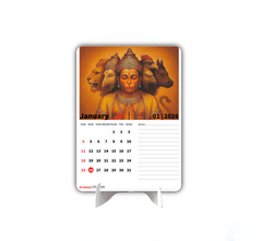 Bajrang Bali Premium Table Desk Calendar