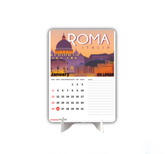 DREAM City Place Premium Table Desk Calendar