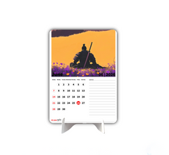 Last Samurai Standing Premium Table Desk Calendar