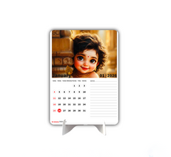 Little Cute Krishn Premium Table Desk Calendar