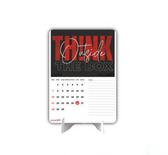 Positive Lines Premium Table Desk Calendar