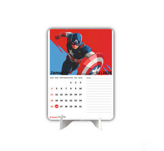 SUPER MAN Premium Table Desk Calendar