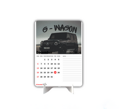 Super fast CAR Premium Table Desk Calendar