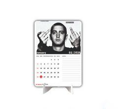 POP Singers Premium Table Desk Calendar