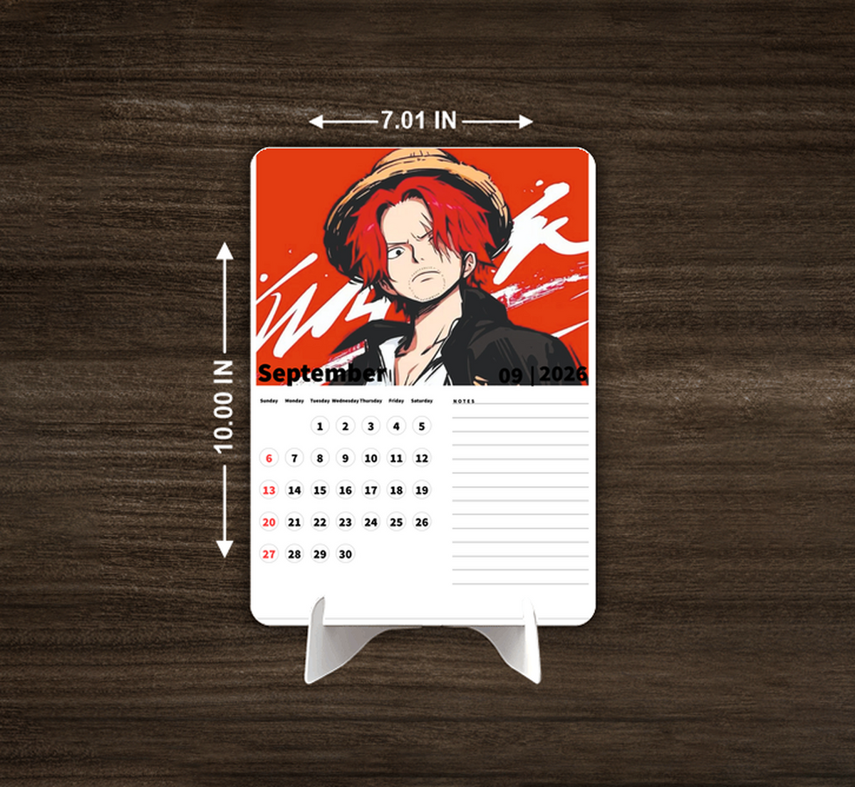 ANIME HERO Premium Table Desk Calendar