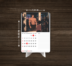 Bodybuilding Premium Table Desk Calendar