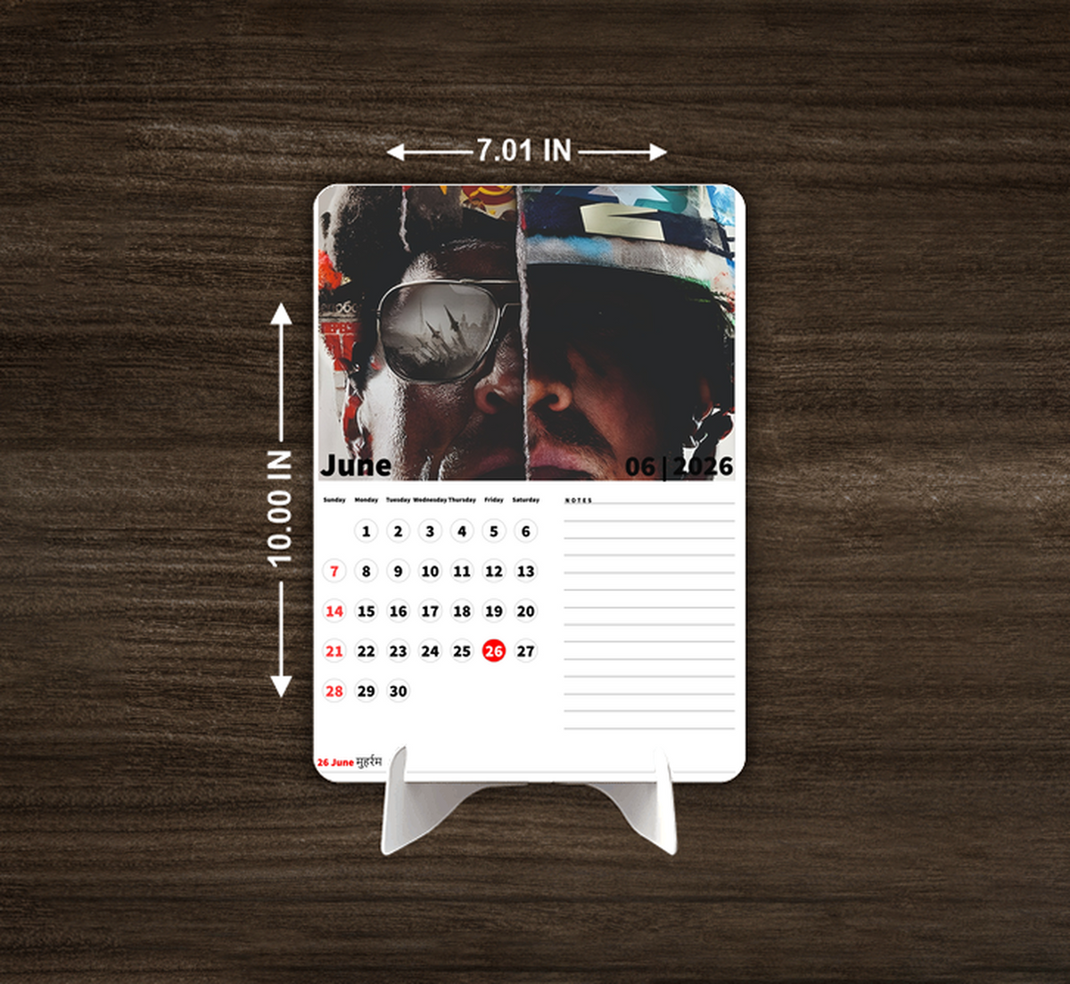 Call of Duty Modern Warfare Premium Table Desk Calendar
