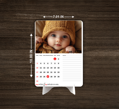 Cute Little Baby Premium Table Desk Calendar