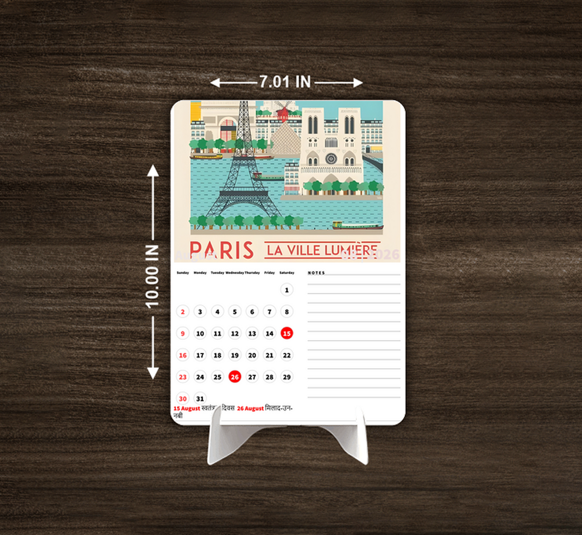City Place Premium Table Desk Calendar