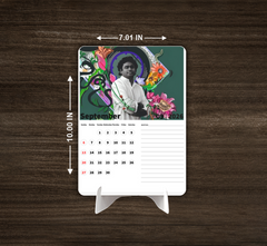 INDIAN POP Singers Premium Table Desk Calendar