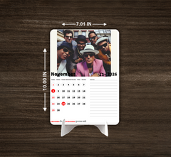 International POP Singers Premium Table Desk Calendar