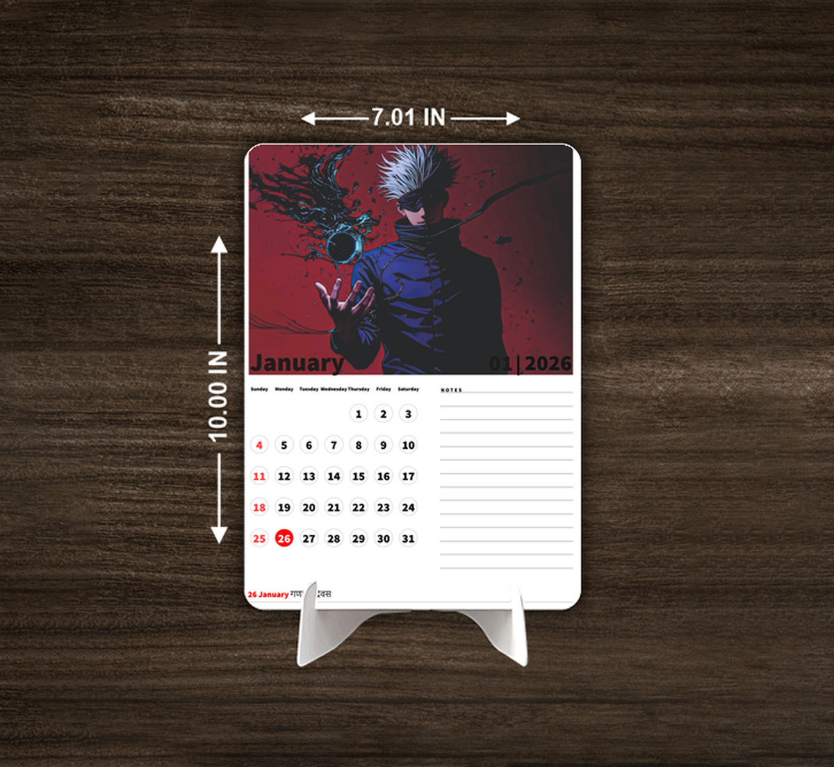 Nightfall Ninja Premium Table Desk Calendar