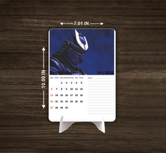 Samurai Premium Table Desk Calendar