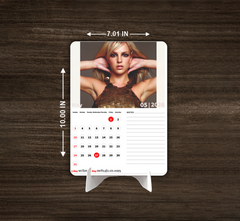 WORLD Singers Premium Table Desk Calendar