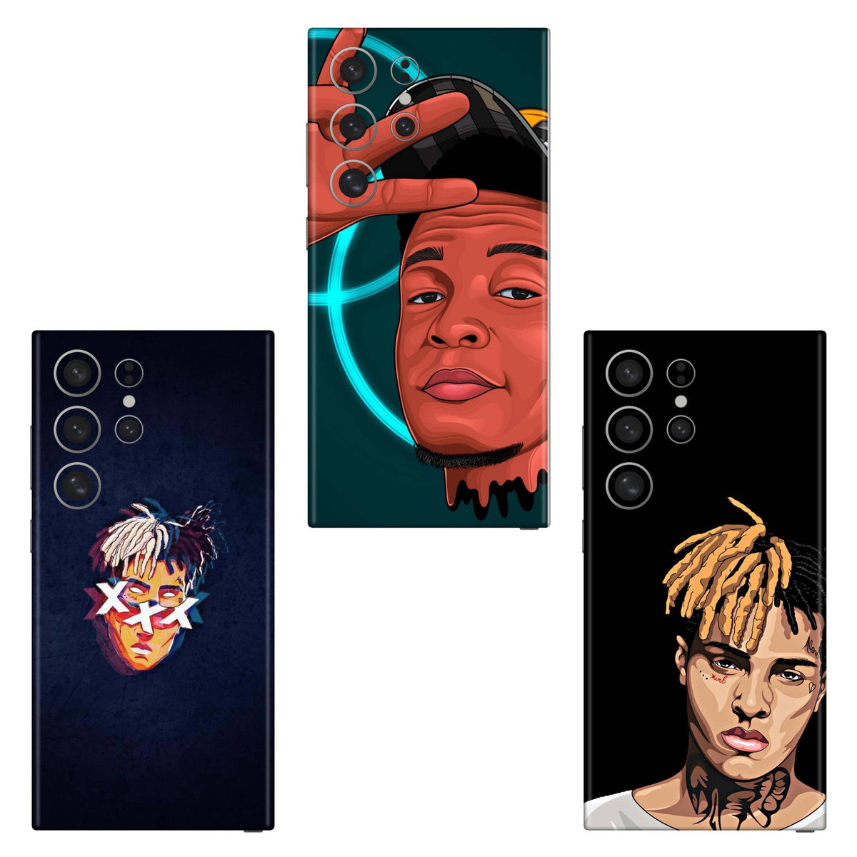 Combo 70 Mobile Skin Pack Of 3 Combo