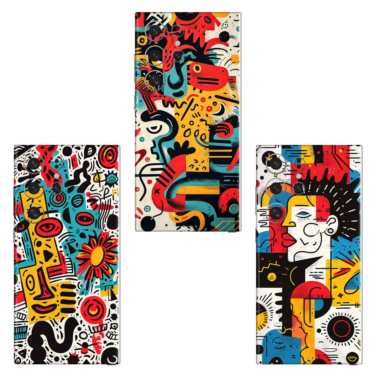 Combo 72 Mobile Skin Pack Of 3 Combo