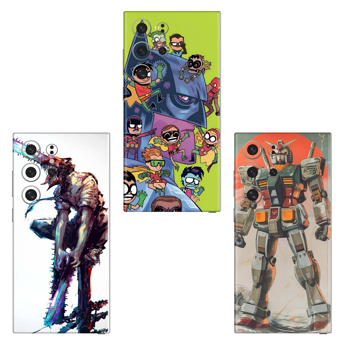Combo 76 Mobile Skin Pack Of 3 Combo