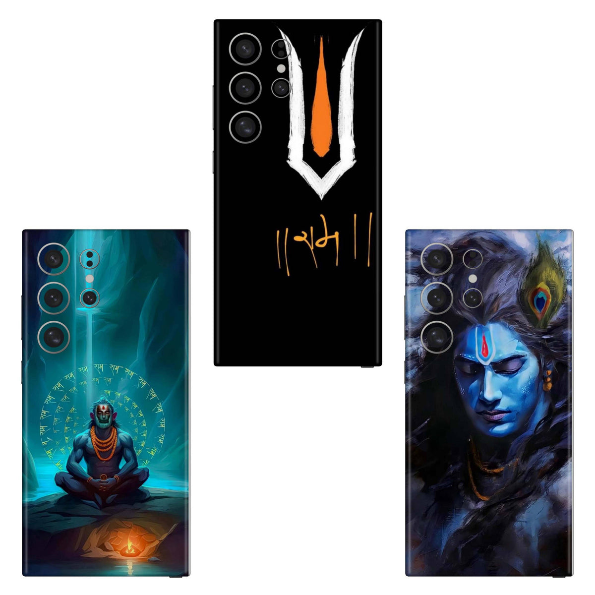 Combo 78 Mobile Skin Pack Of 3 Combo