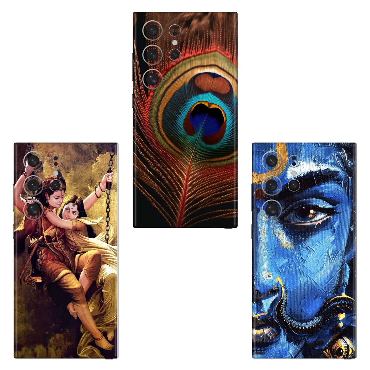 Combo 82 Mobile Skin Pack Of 3 Combo