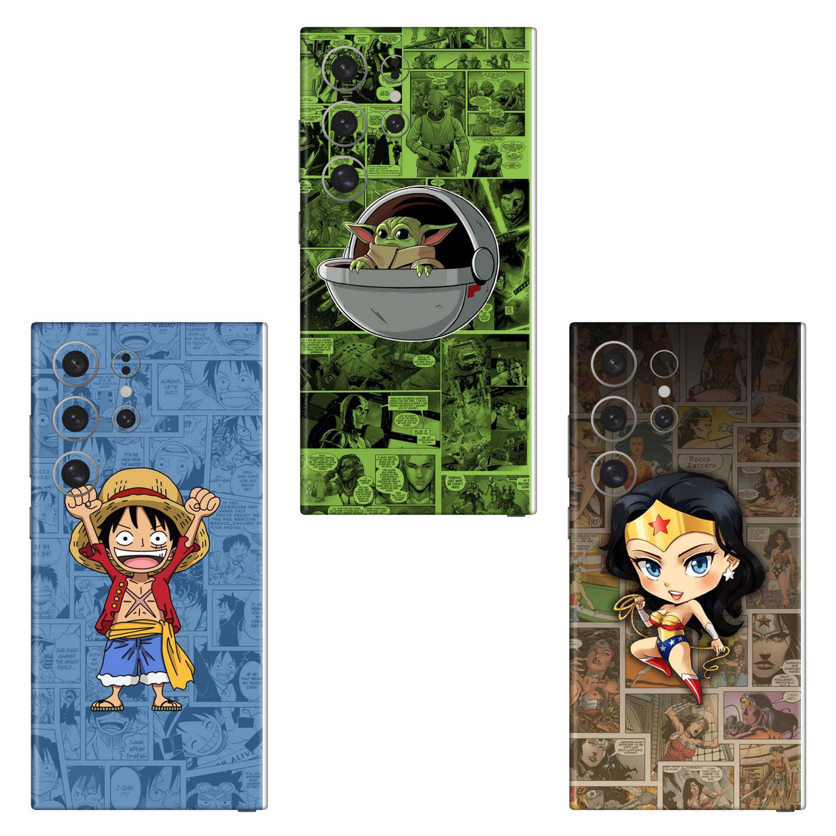 Combo 90 Mobile Skin Pack Of 3 Combo