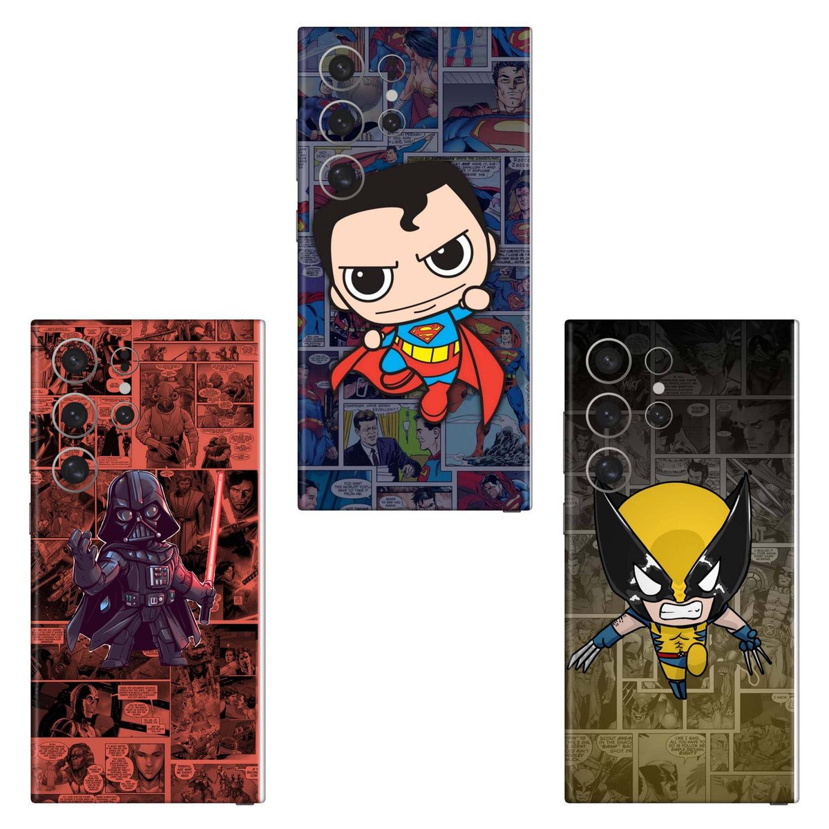 Combo 91 Mobile Skin Pack Of 3 Combo