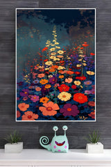 A Painting of A Field of Flowers Poster | Art Posters