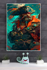 A Rugged Pirate Poster | Art Posters