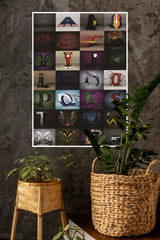 A Stunning DigItal Alphabet Poster | Gym and Motivational Quotes Posters
