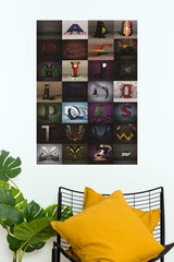 A Stunning DigItal Alphabet Poster | Gym and Motivational Quotes Posters