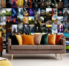 Life Of Journey | Super 60 Posters Set