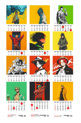 ANIME HERO Premium Table Desk Calendar