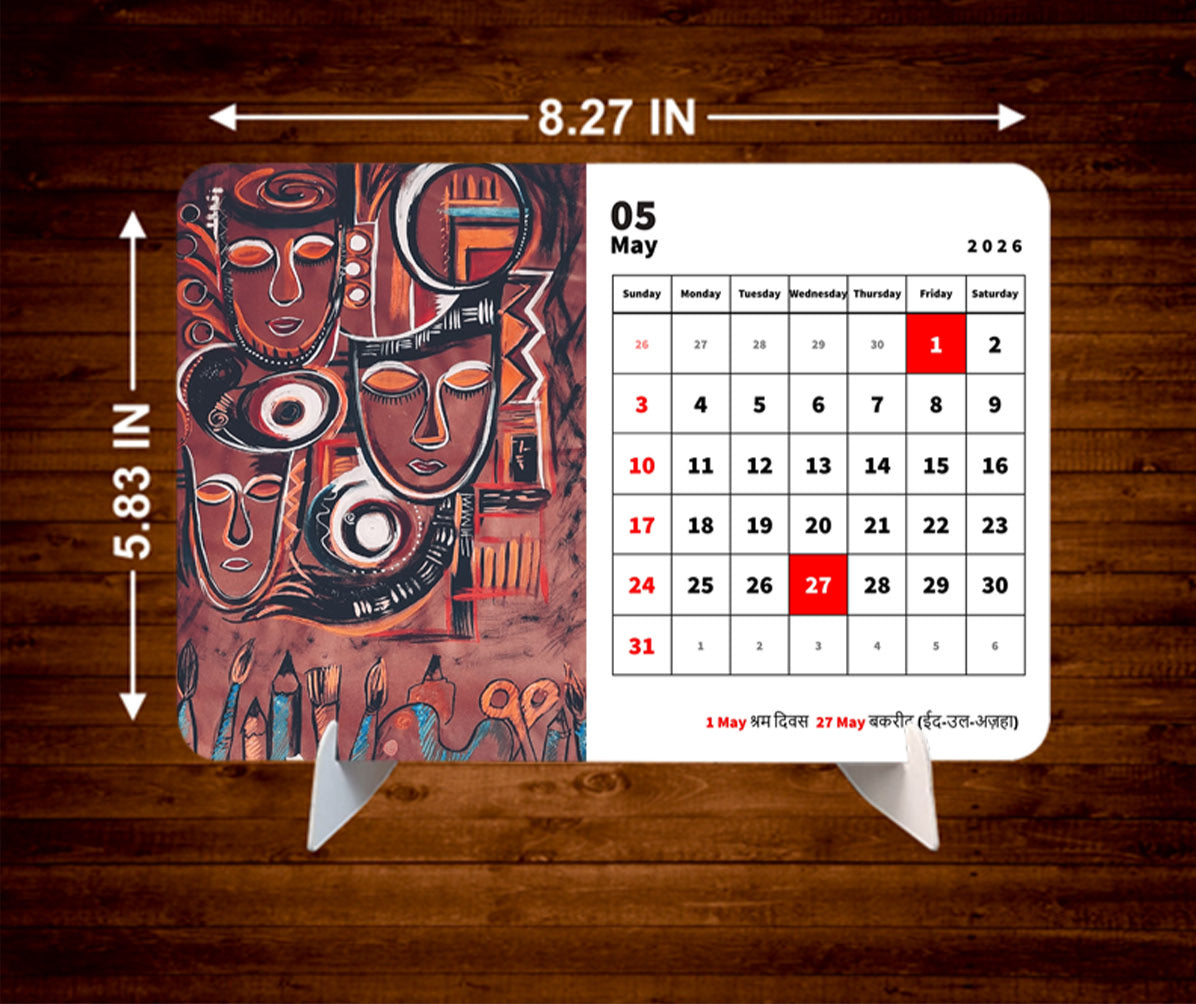 Aesthetic Premium Table Desk Calendar