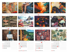 Aesthetic Premium Table Desk Calendar