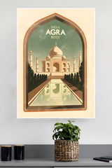 Agra Taj Poster | CIty Posters