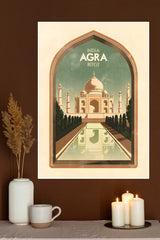 Agra Taj Poster | CIty Posters
