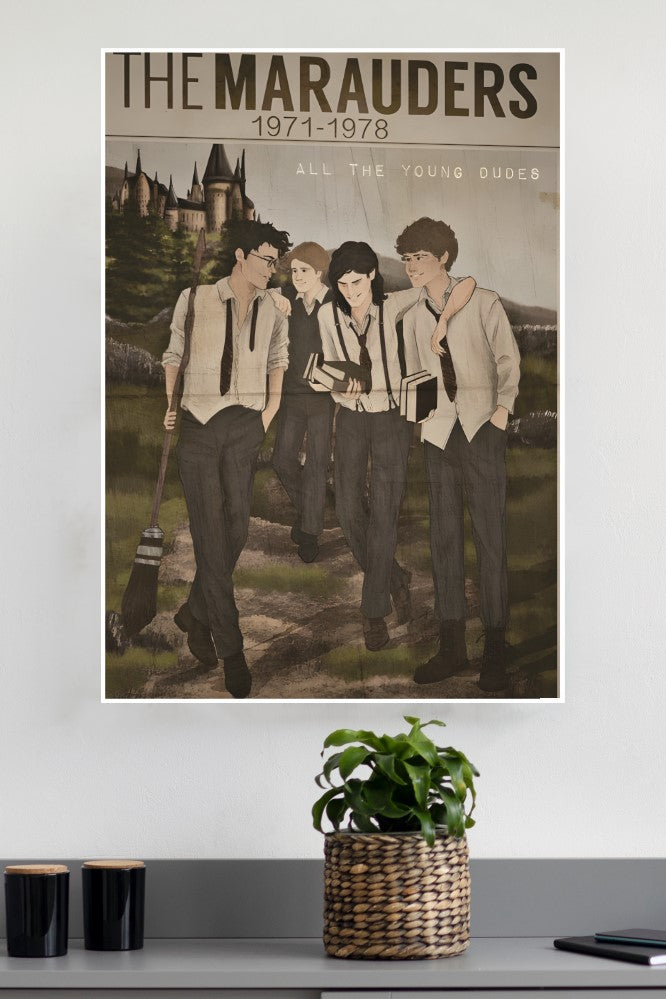 All the Young Dudes Poster | Music Posters