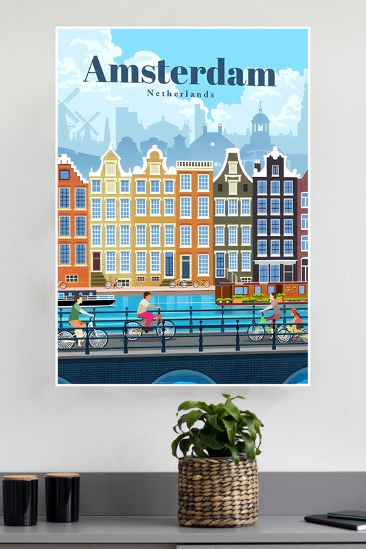 Amsterdam Poster | CIty Posters