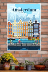 Amsterdam Poster | CIty Posters