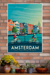Amsterdam Travel Poster | CIty Posters