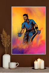 Angry Aggrissive Batsman Virat Kohli Poster | Cricketers Posters | Sports Poster