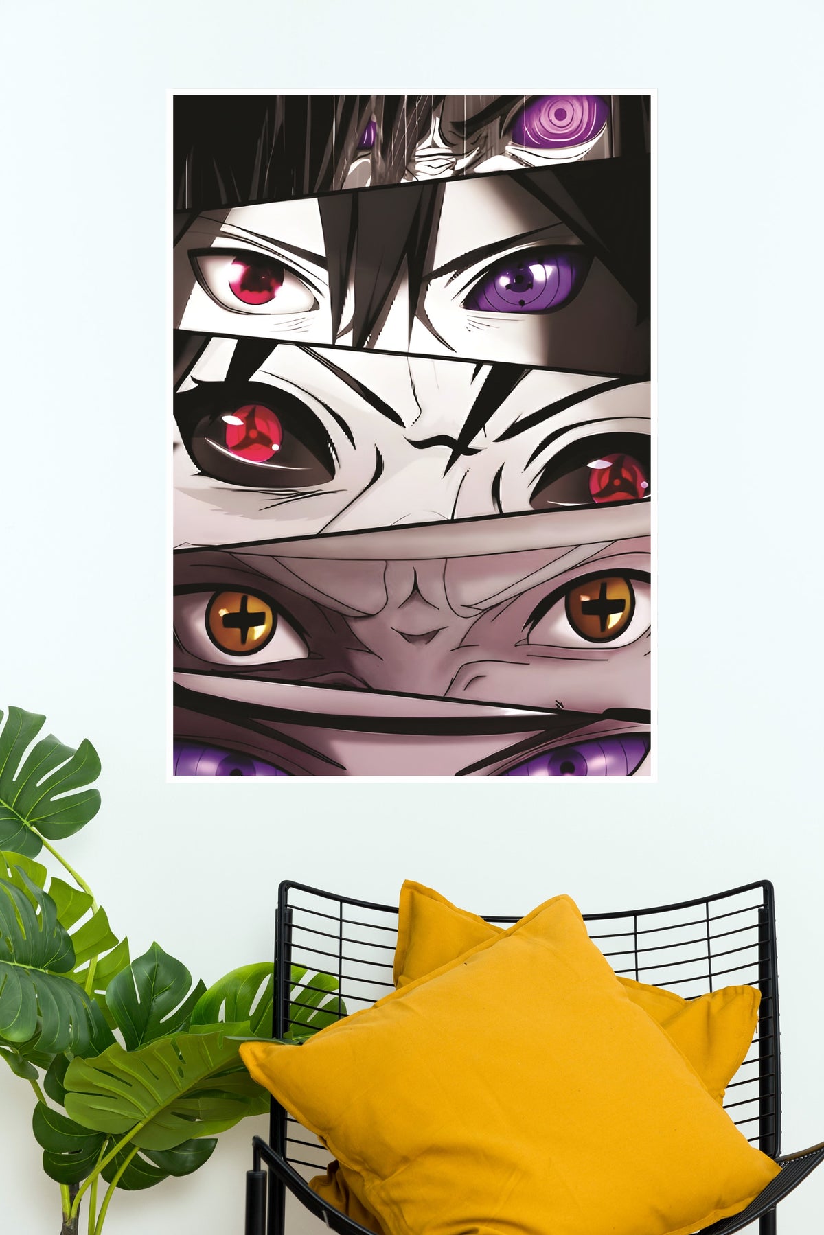 Anime Naruto Eye Design Poster | Anime Posters