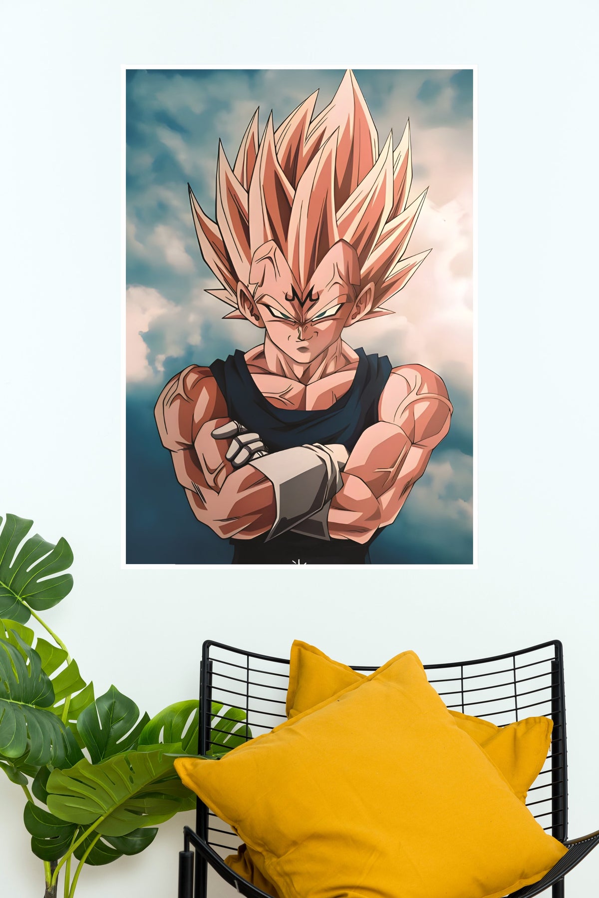 Anime Vegeta (Super Saiyan) Poster | Anime Posters