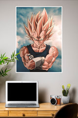 Anime Vegeta (Super Saiyan) Poster | Anime Posters