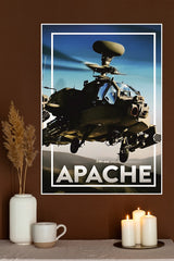 Apache Poster | Fighter Plan Posters