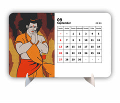Bajrang Bali Premium Table Desk Calendar