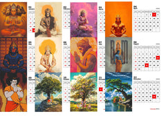 Bajrang Bali Premium Table Desk Calendar